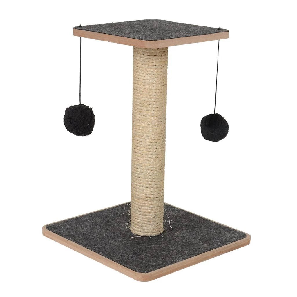 Arranhador para Gatos com Bolinha Dupla Brinquedo Gato