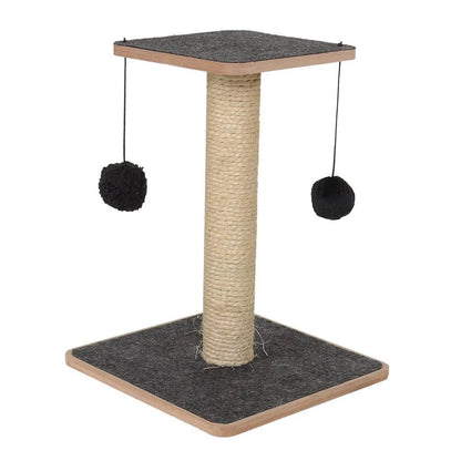 Arranhador para Gatos com Bolinha Dupla Brinquedo Gato