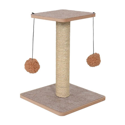 Arranhador para Gatos com Bolinha Dupla Brinquedo Gato