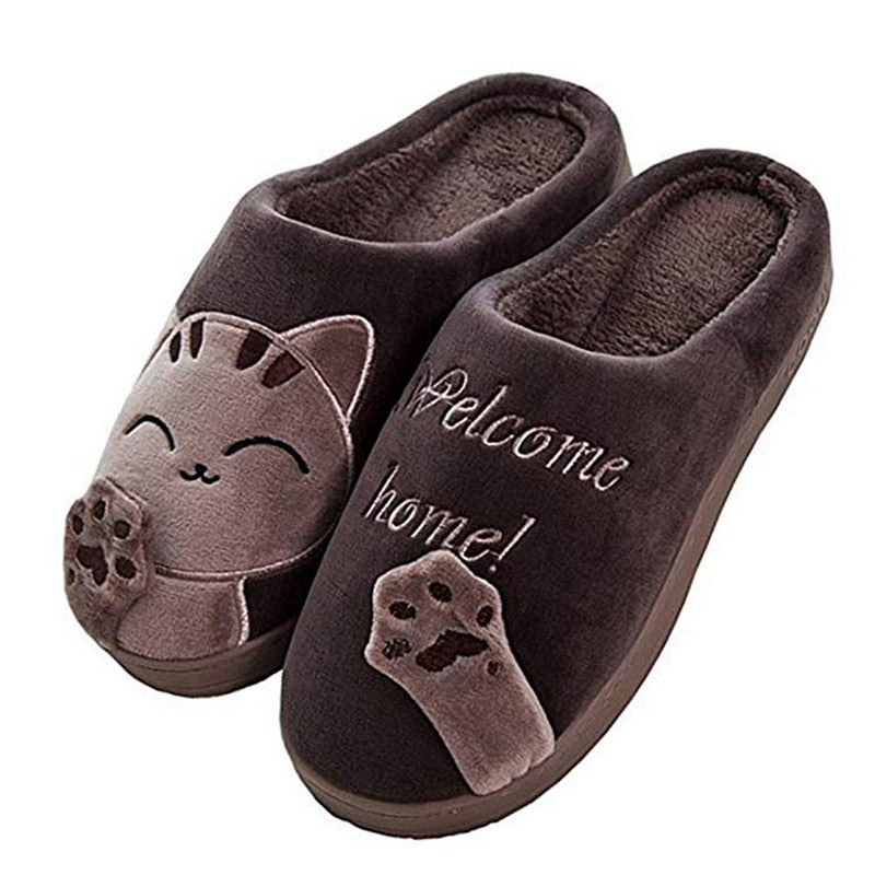 Pantufas de gatos