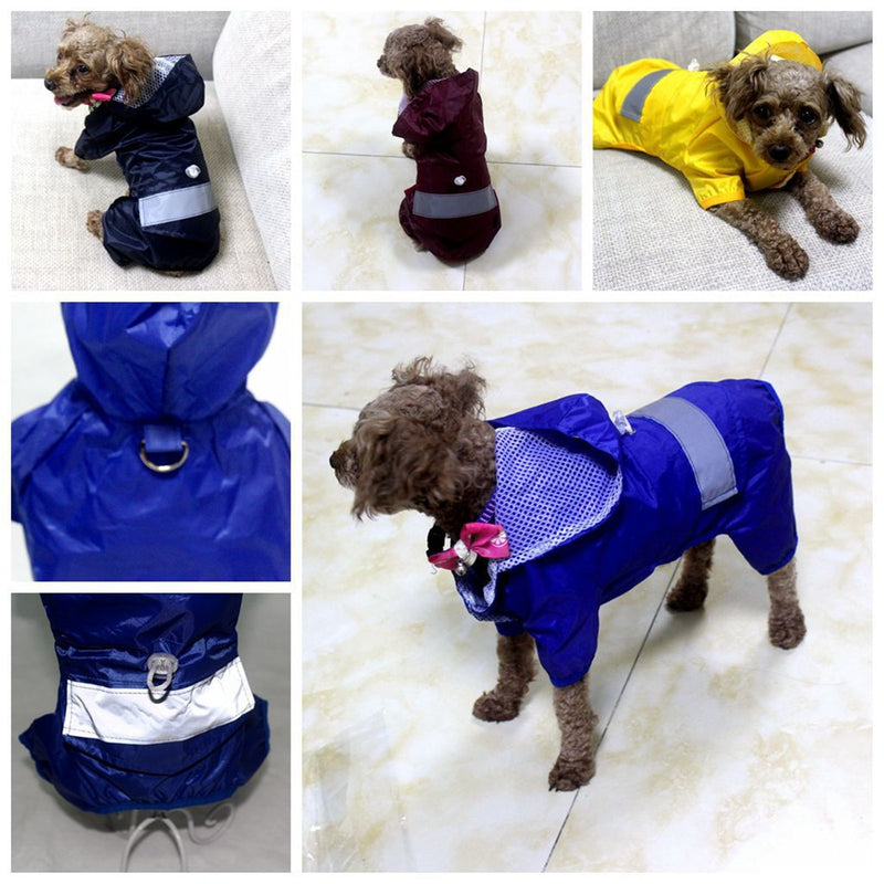 Capa de chuva para cachorro