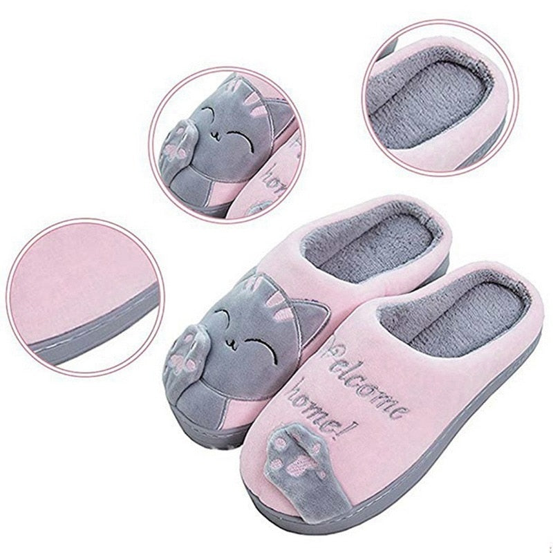 Pantufas de gatos