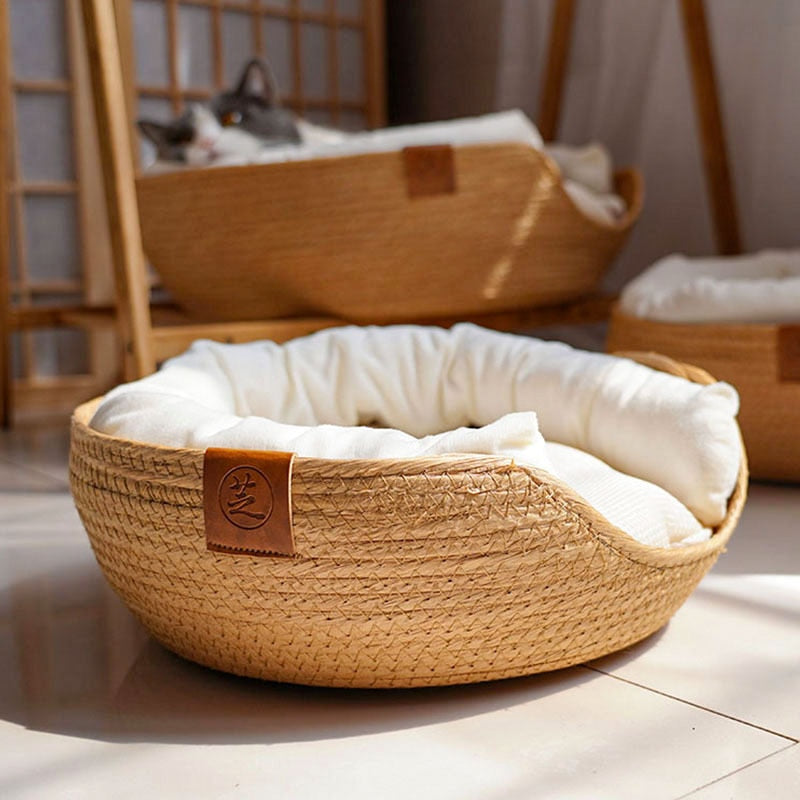 Cama cesto artezanal