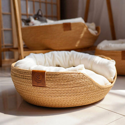 Cama cesto artezanal