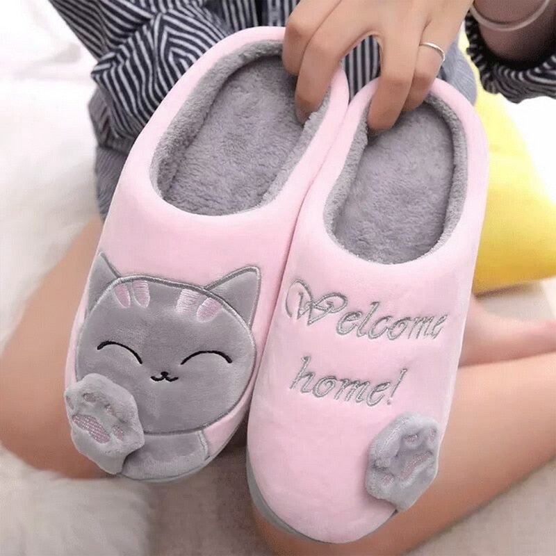 Pantufas de gatos