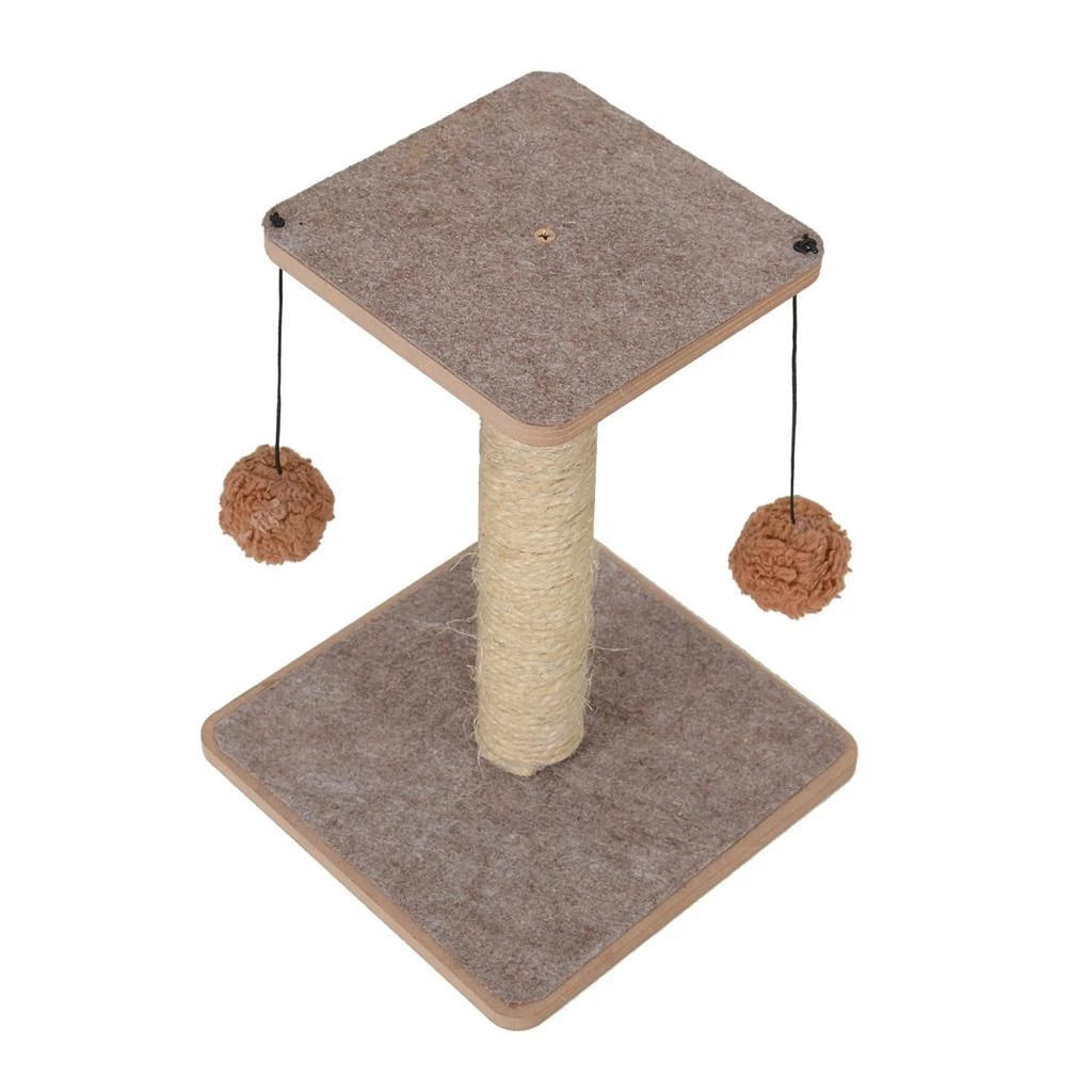 Arranhador para Gatos com Bolinha Dupla Brinquedo Gato