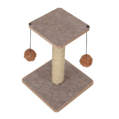 Arranhador para Gatos com Bolinha Dupla Brinquedo Gato