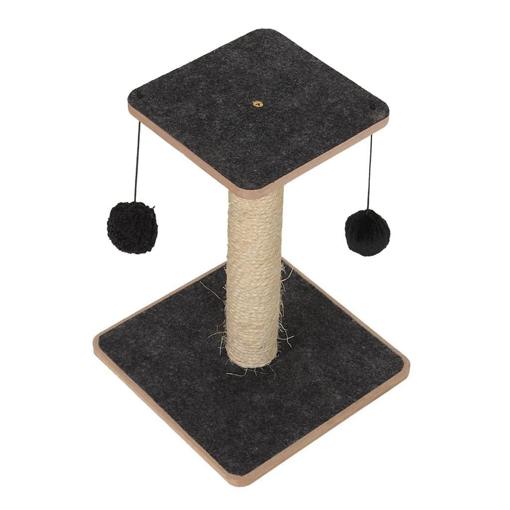 Arranhador para Gatos com Bolinha Dupla Brinquedo Gato