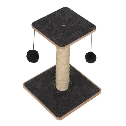 Arranhador para Gatos com Bolinha Dupla Brinquedo Gato